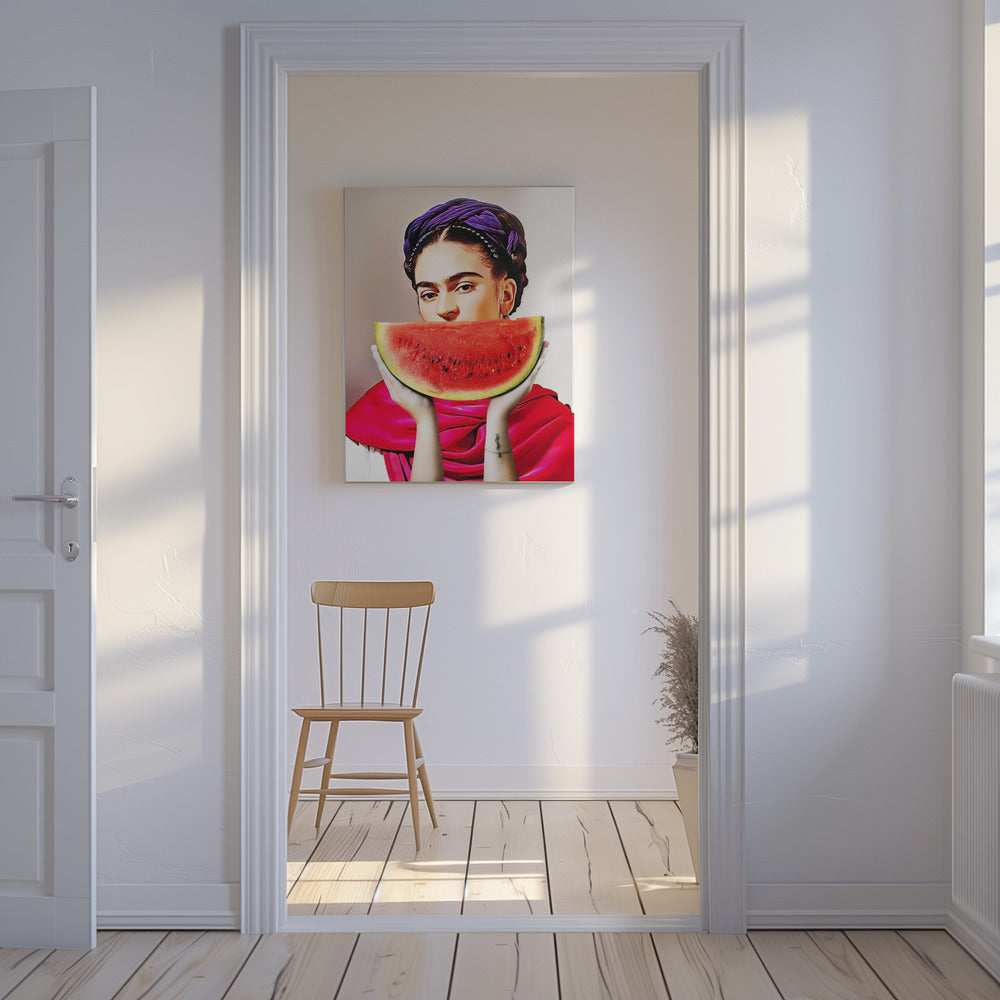 Watermelon Frida | Canvas