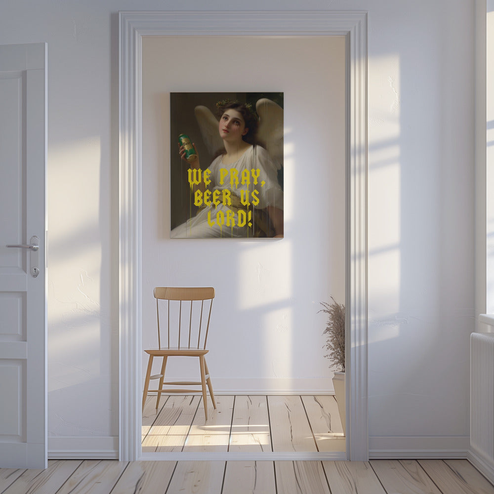 We Pray Beer Us Lord | Canvas
