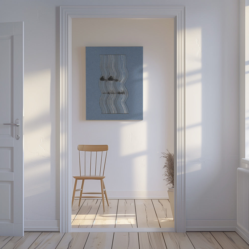 Wavy Reflections | Canvas