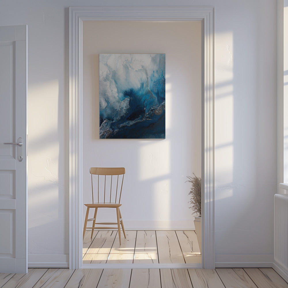 Seascape abstraction - Blue Waters | Canvas