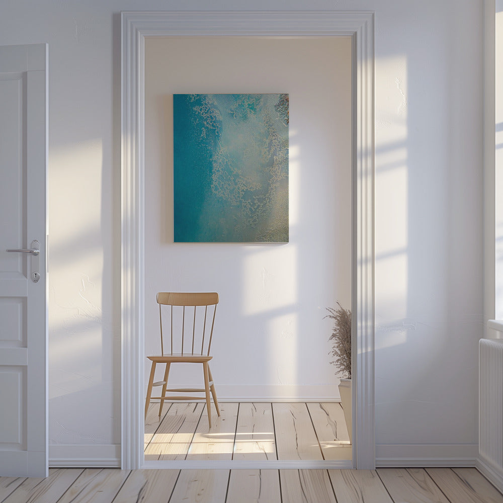 Soft Blue - Shallow Waters | Canvas