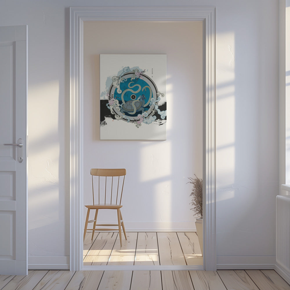 Black Warrior of the North | Canvas