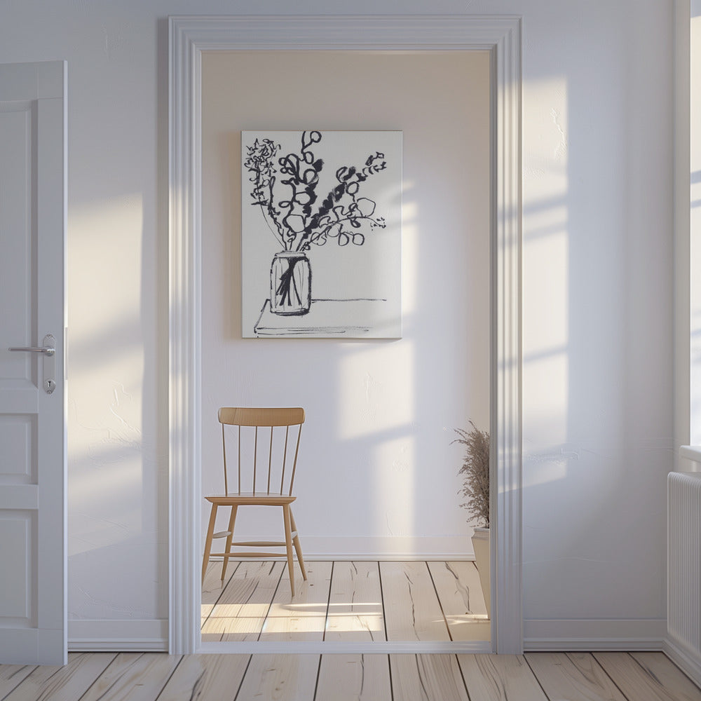 Black and White Still Life Small | Canvas