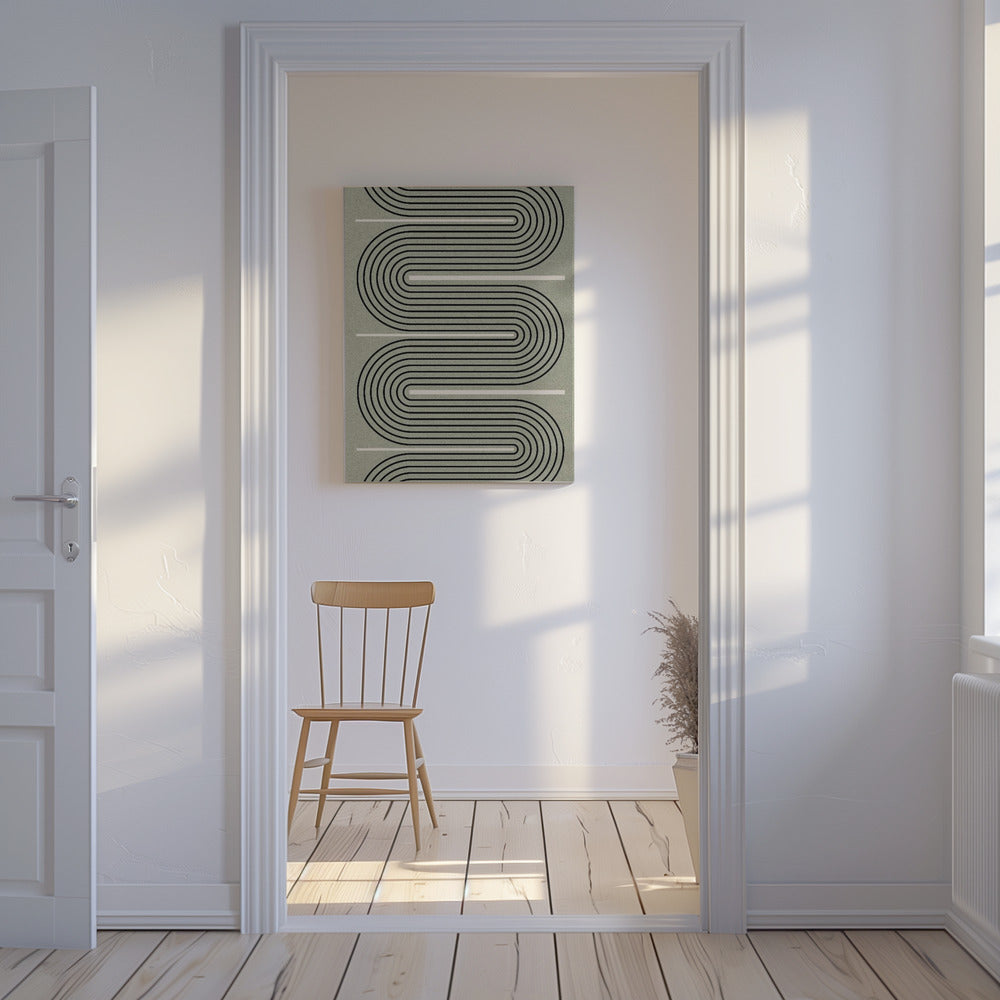 Curved Pathways | Canvas