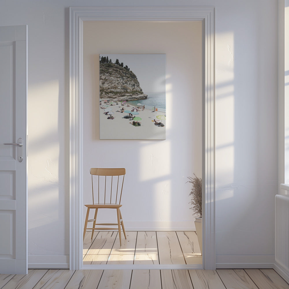 Italian beach | Canvas