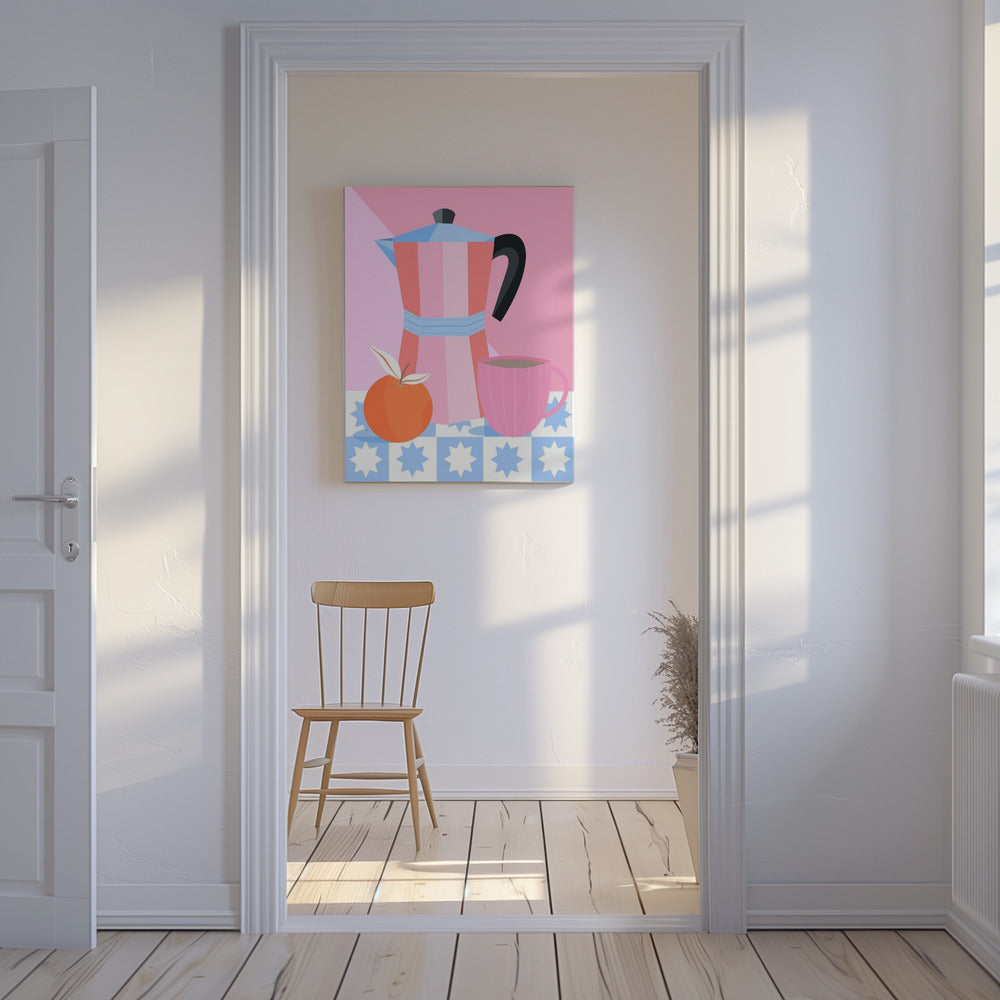 Still Life with Moka Pot | Canvas