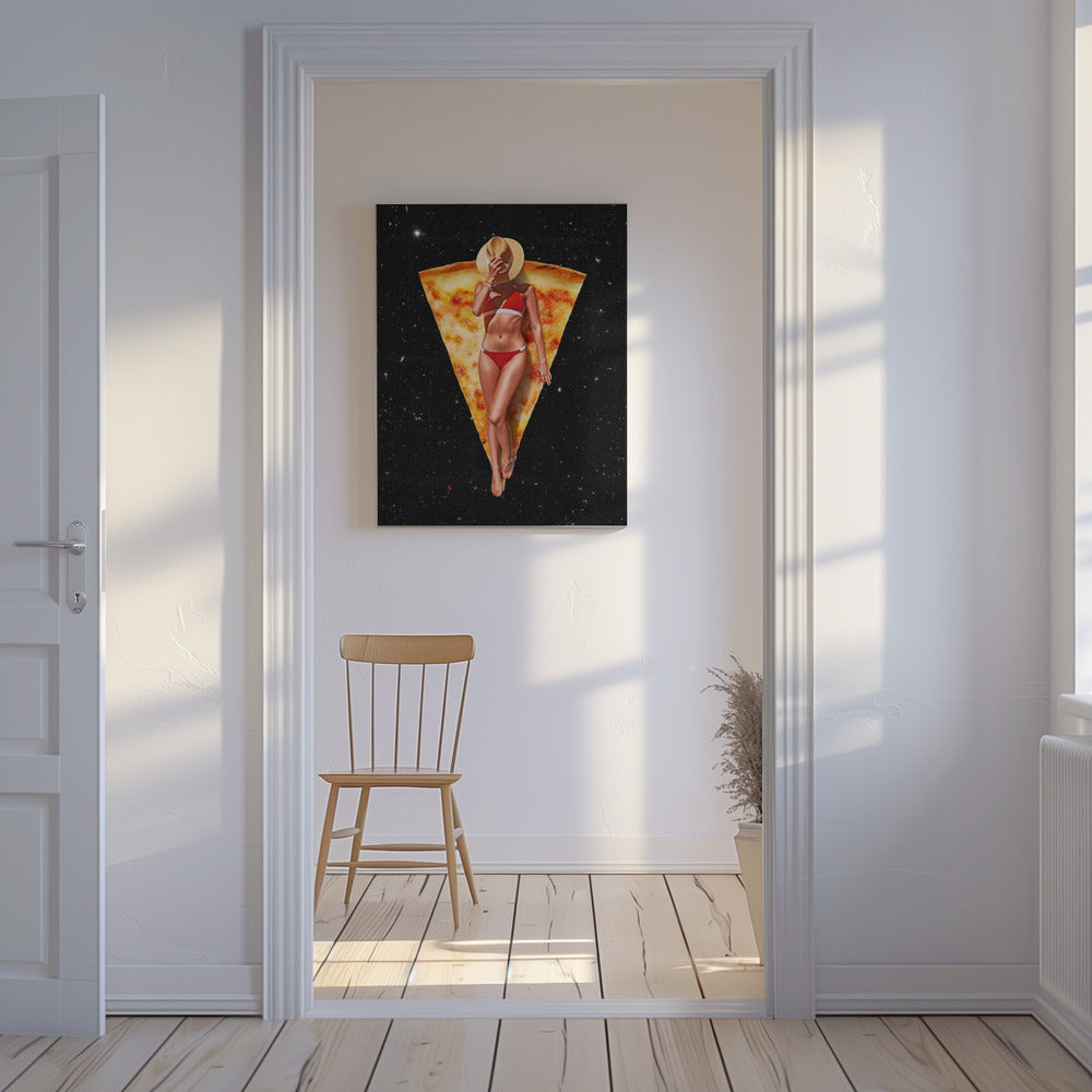 Pizza Sun Tan | Canvas