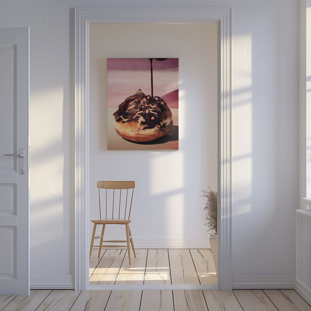 Surreal Decadent Donut | Canvas