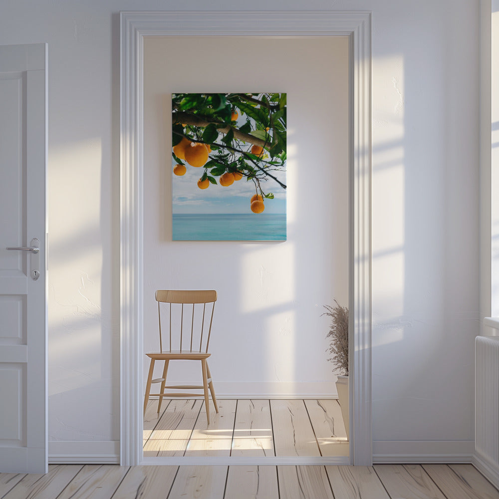 Amalfi Coast Oranges IV | Canvas