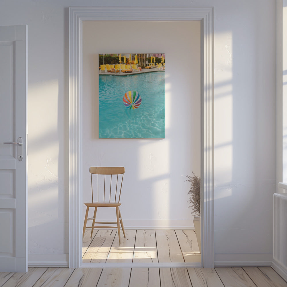 Palm Springs Pool Day | Canvas