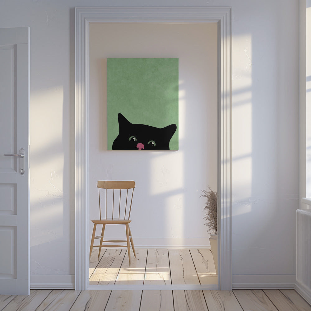 Curious cat | Canvas