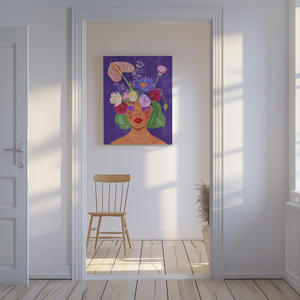 Flower head | Canvas