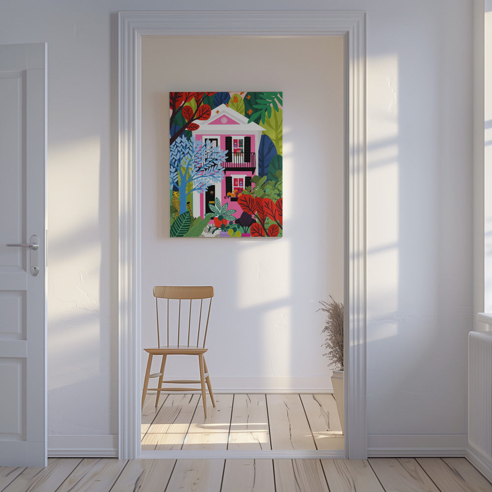 House In the Woods | Canvas