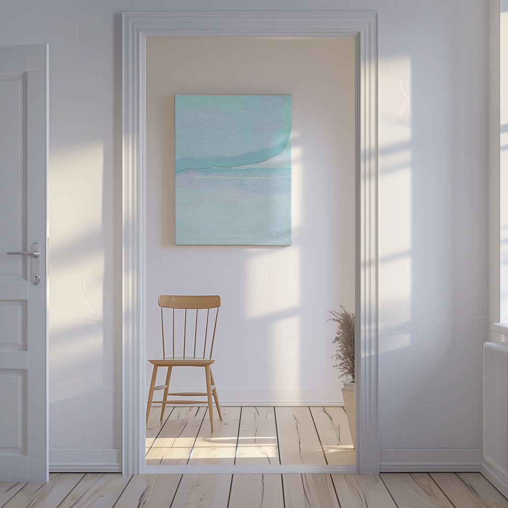 Aqua Serenity | Canvas