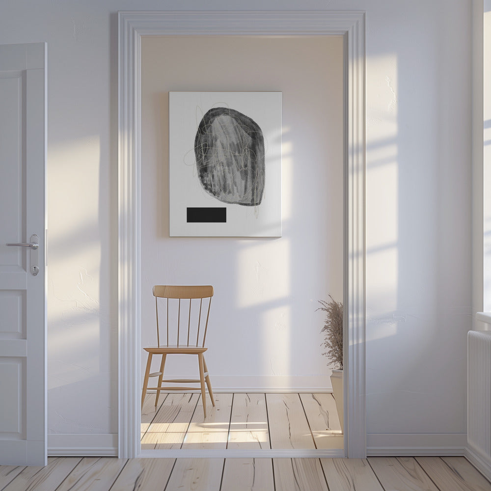 Black And Gray Hues | Canvas