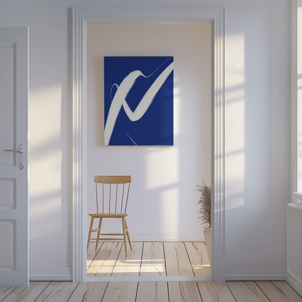 Blue Whirl Dance | Canvas