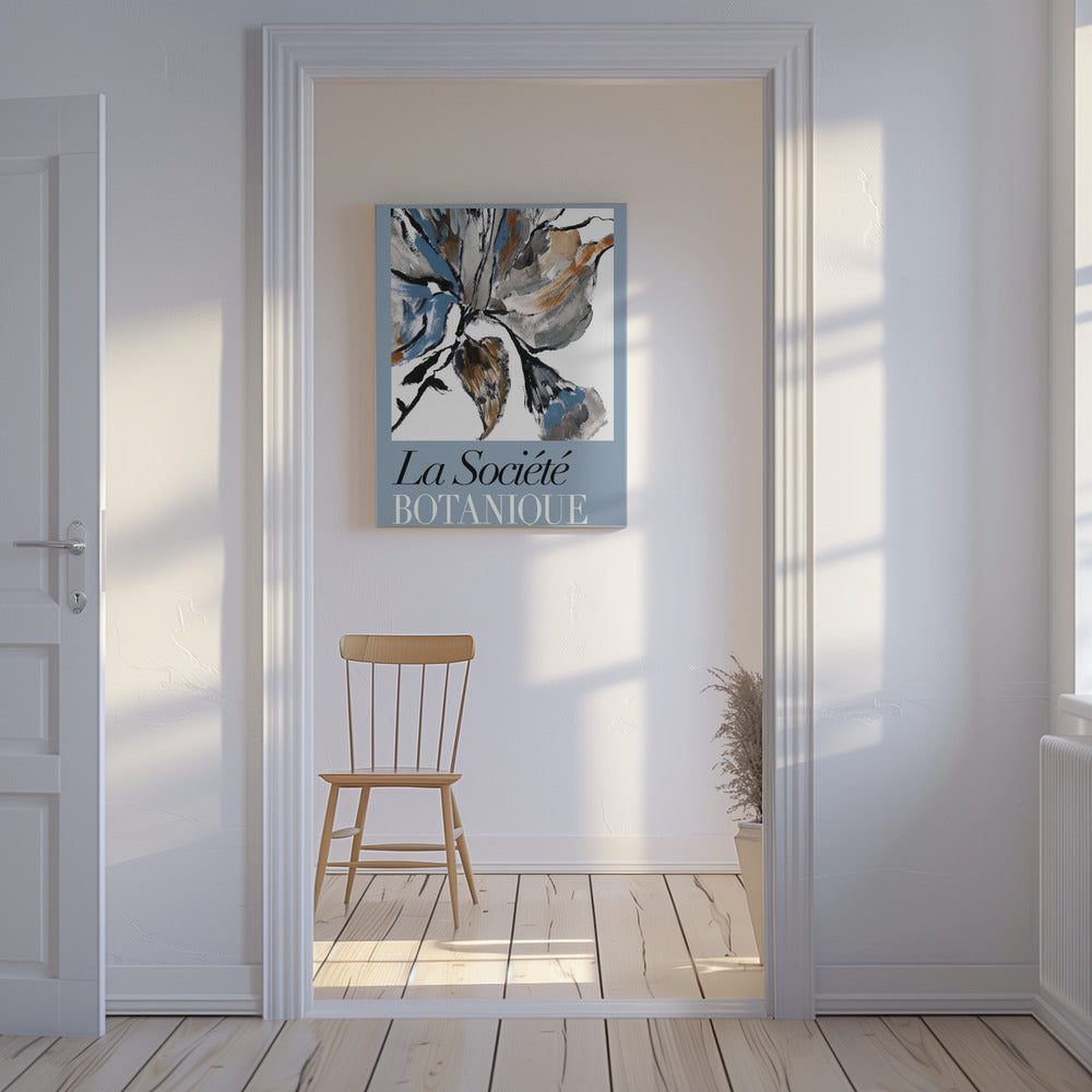 La Société Botanique Blueflower 2 | Canvas