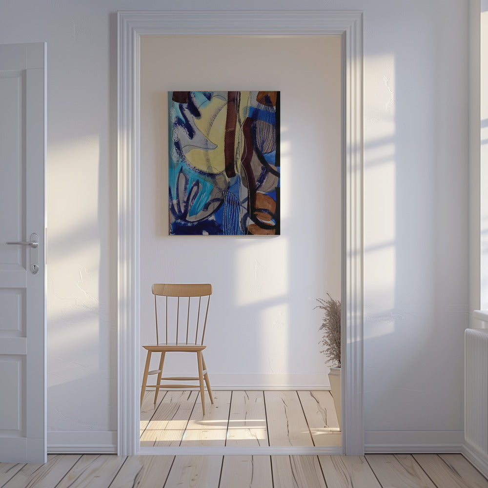 Little Fish, Big Fish I | Canvas