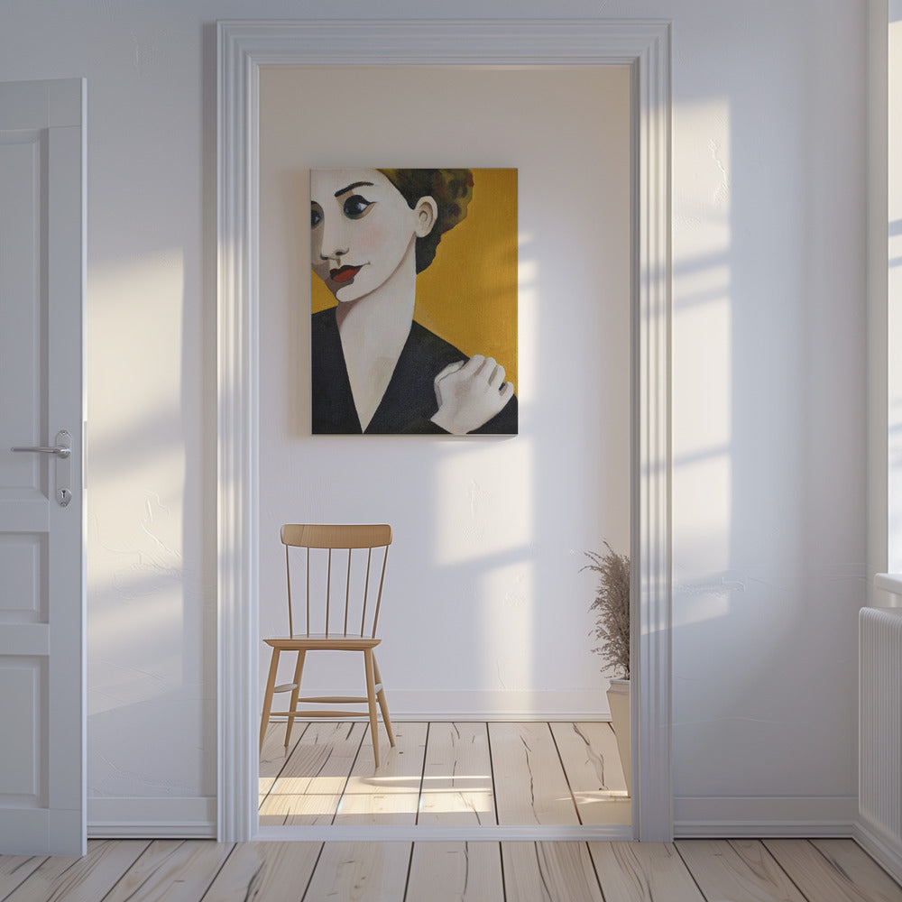 Woman Ochre | Canvas