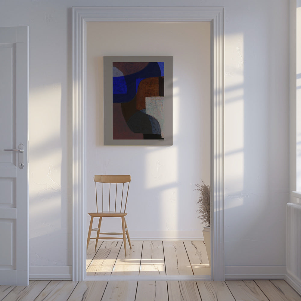 Chalks and Shapes 7 | Canvas