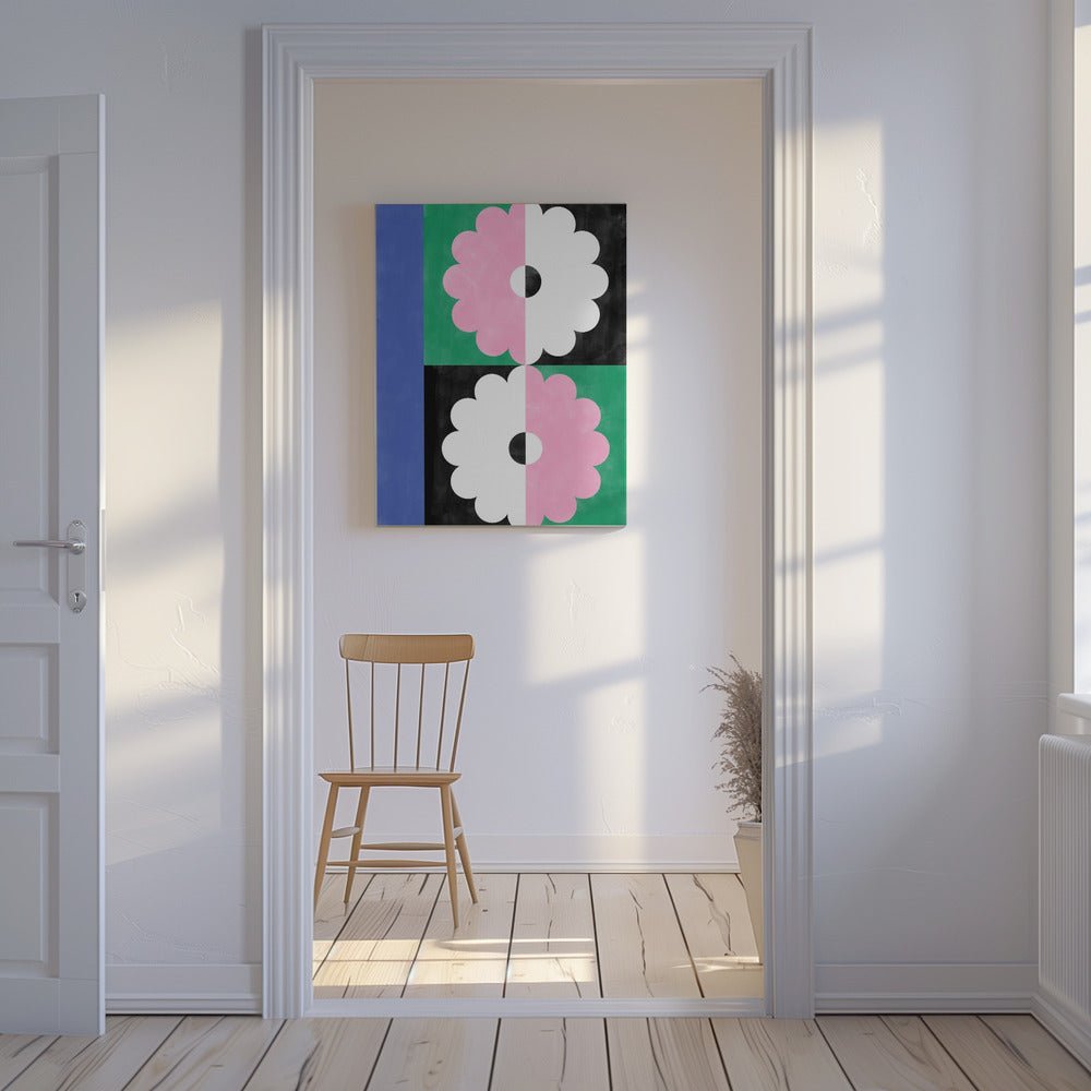 Symmetry Blossoms | Canvas