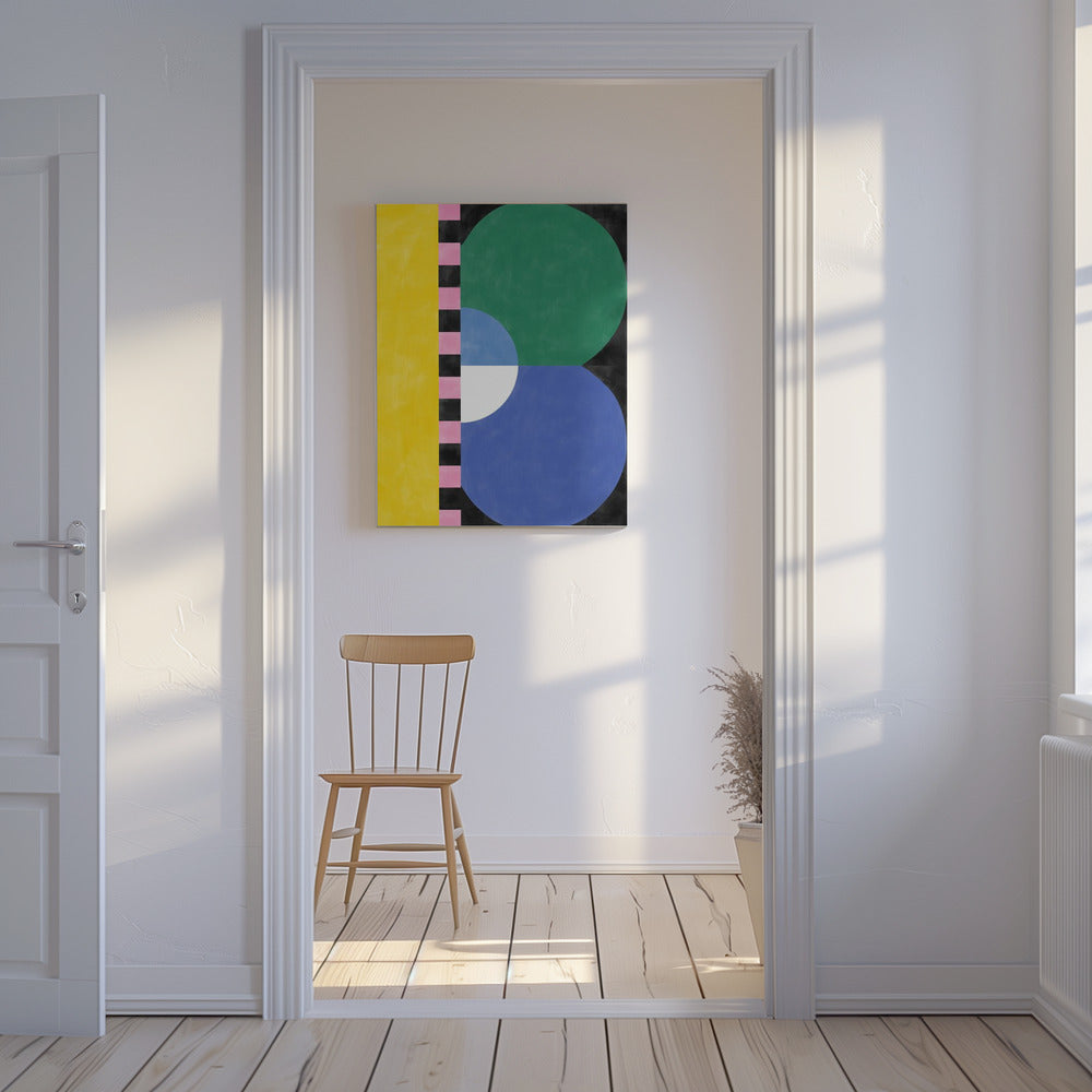 Colorful Geometry Block and shapes | Canvas