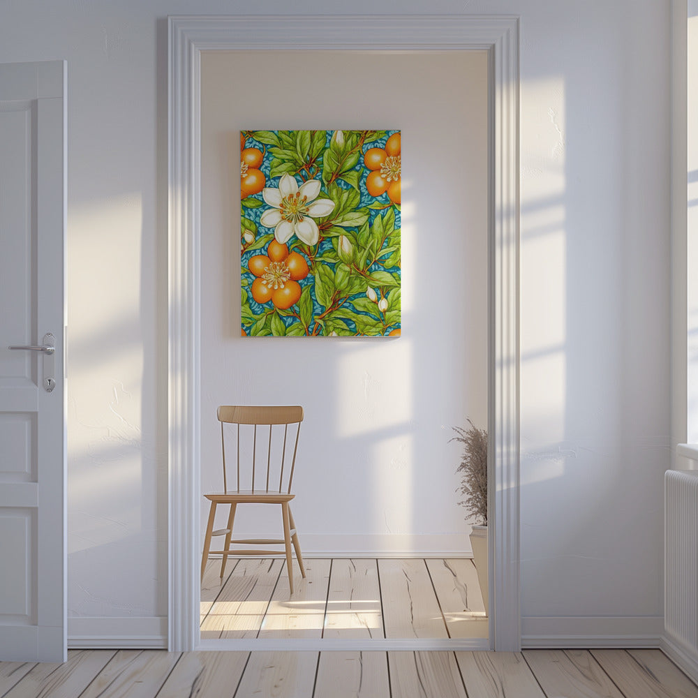 Orange Blossom Nature Plant | Canvas