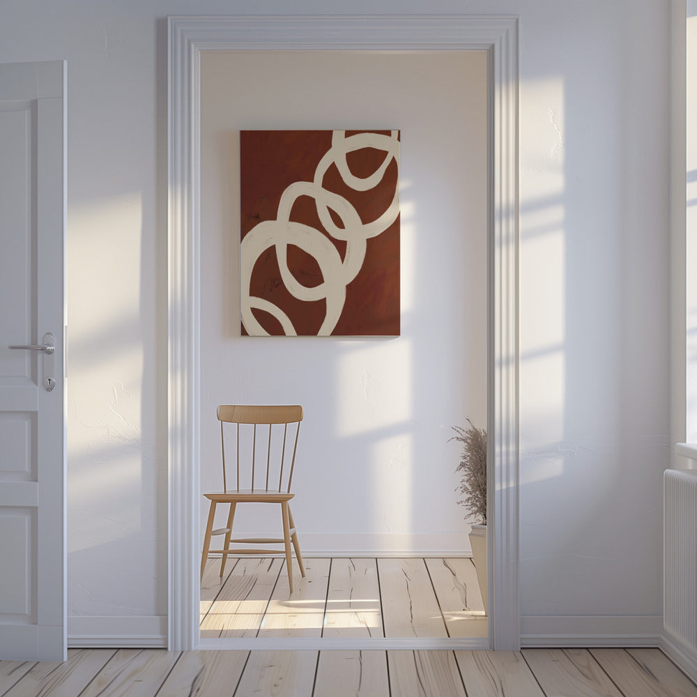 Entwined Whirls | Canvas