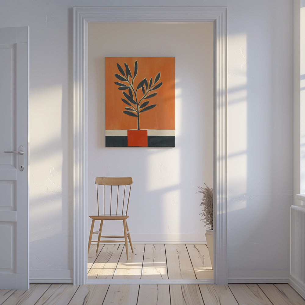 Orange Plant | Canvas
