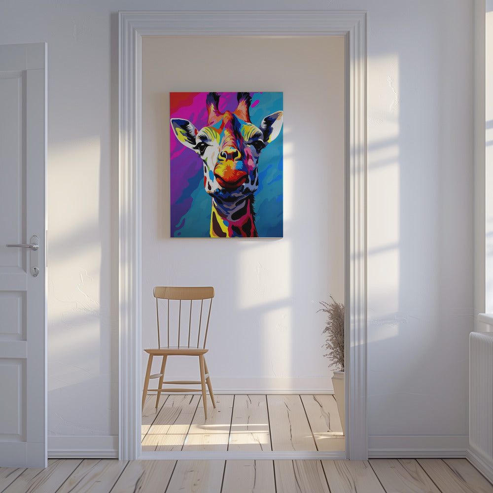Giraffe Pop Art | Canvas