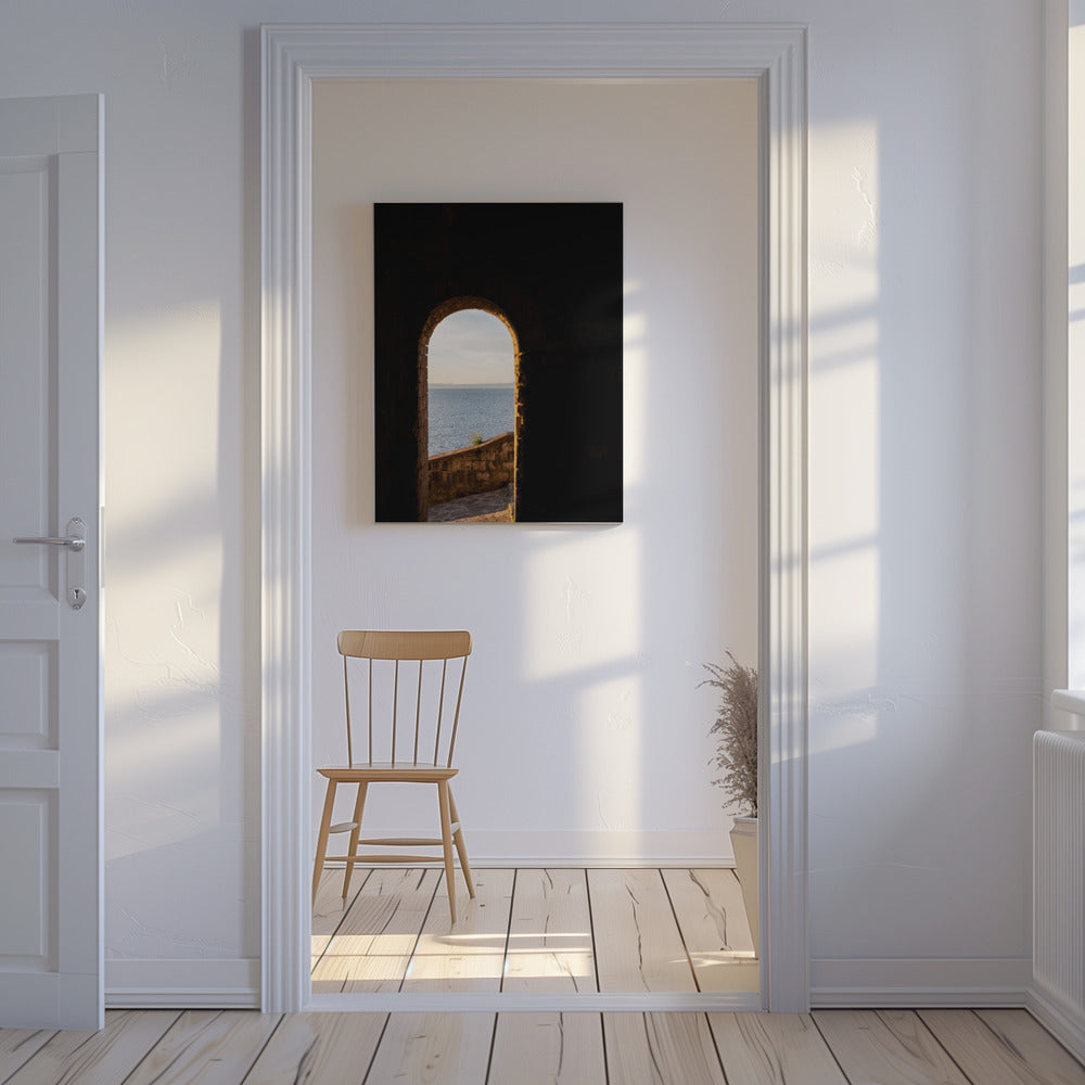 Peeking through | Amalfi Coast Italy | Canvas