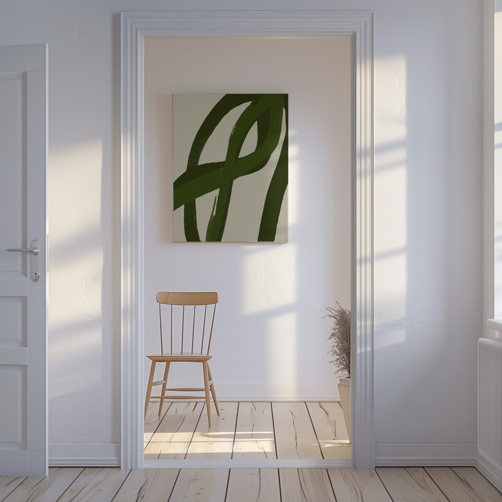 Verdant Curves | Canvas