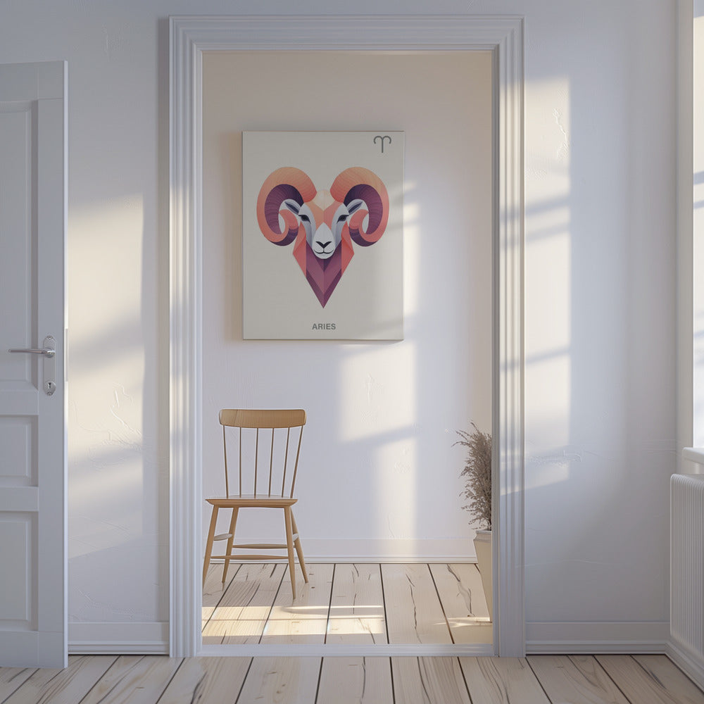 Zodiak Aries Art | Canvas
