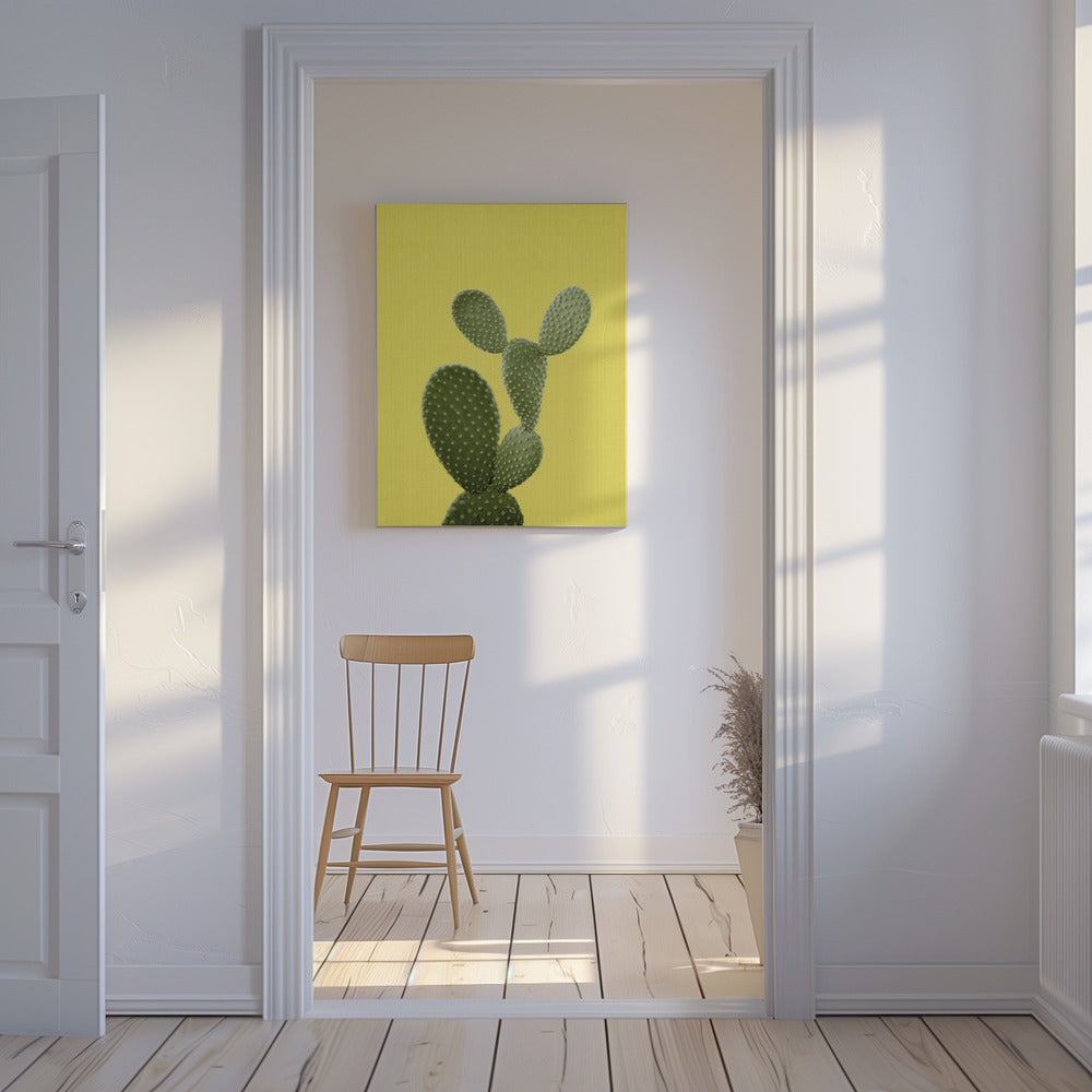 Yellow Cactus | Canvas