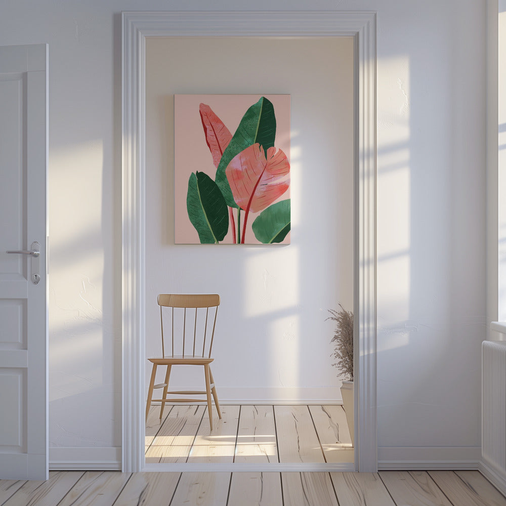 Blush Tropical | Canvas