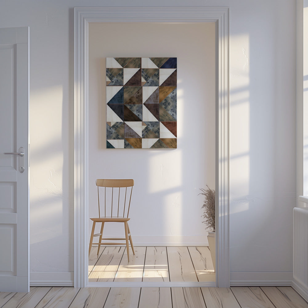 Sepia Inlay 2 | Canvas