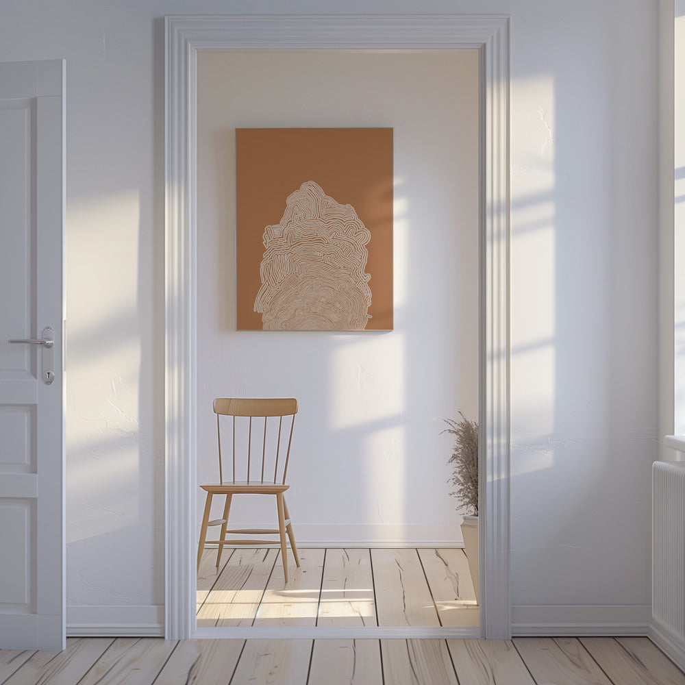 Abstract Brown | Canvas