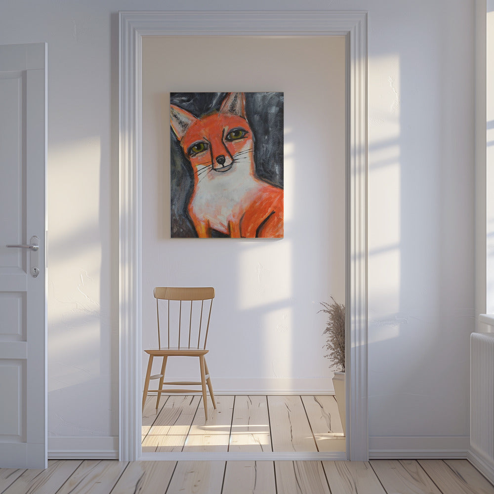 Orange Fox | Canvas