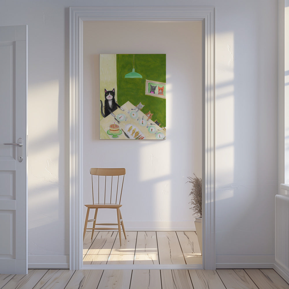 Family of cats | Canvas