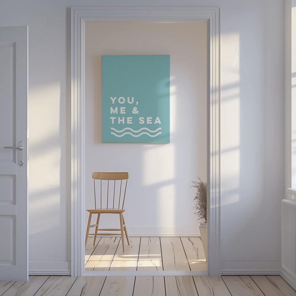 You, Me &amp; The Sea | Canvas