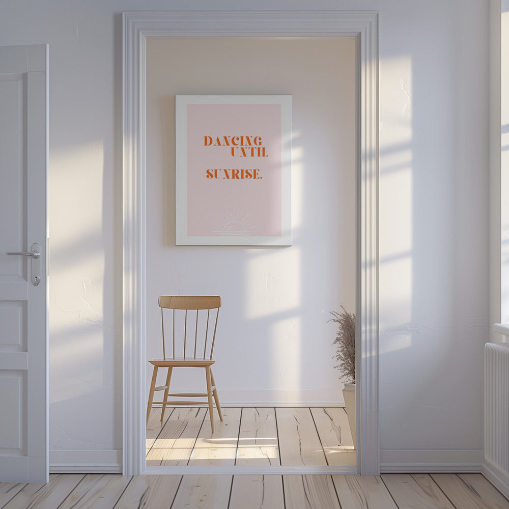 Dancing until sunrise | Canvas