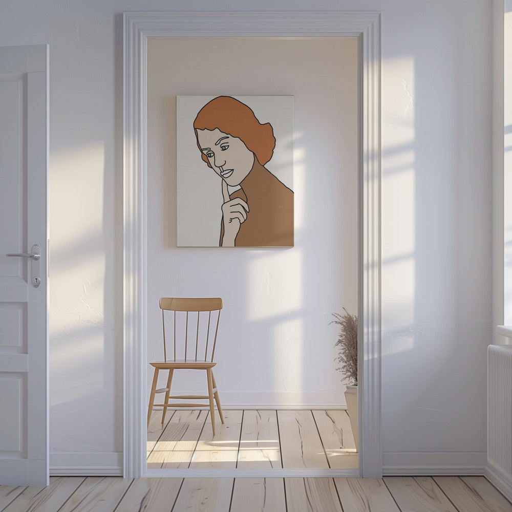 Thinking Woman | Canvas