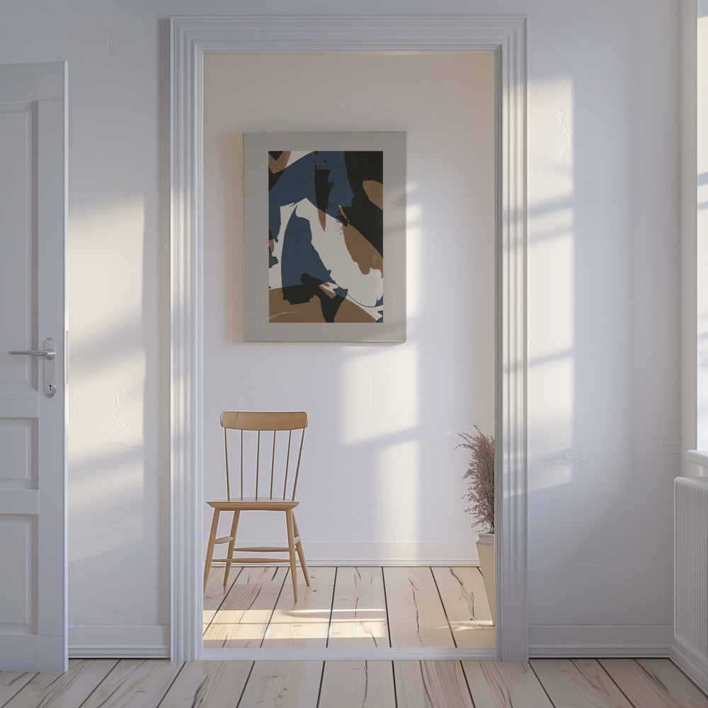 Abstract Brush Strokes 60 | Canvas