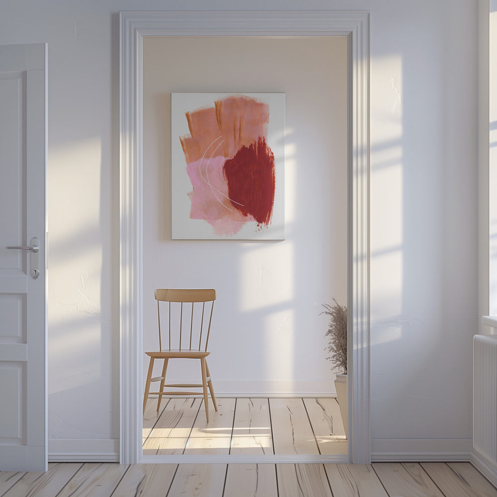 Abstract Brush Strokes 54 | Canvas