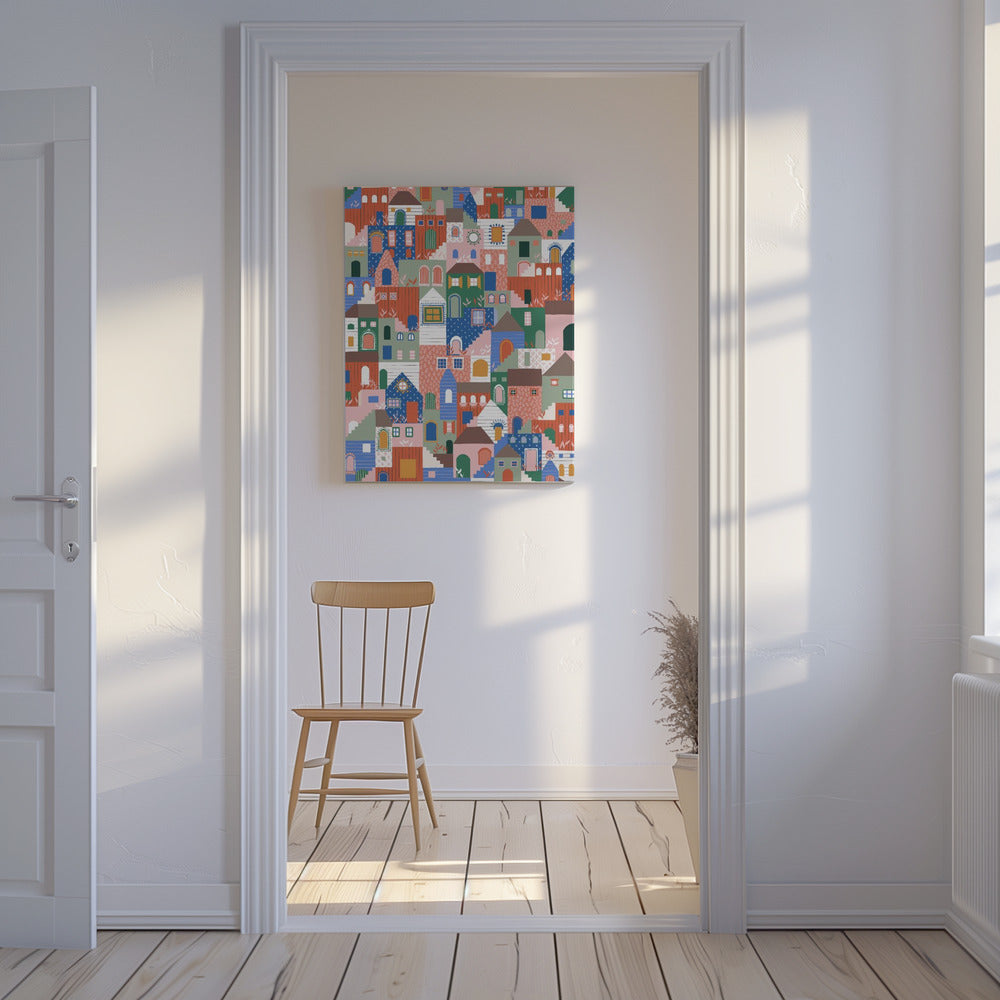 Stack Houses | Canvas