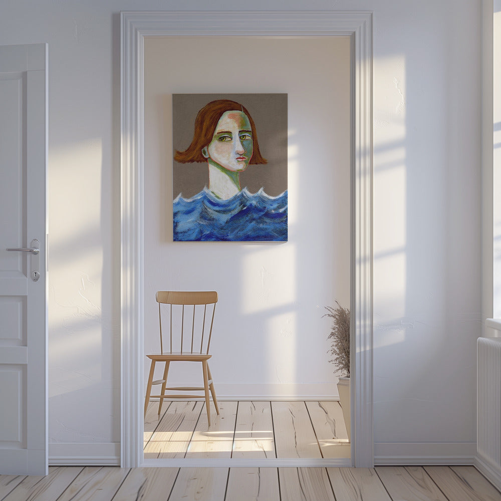 The Swimmer | Canvas