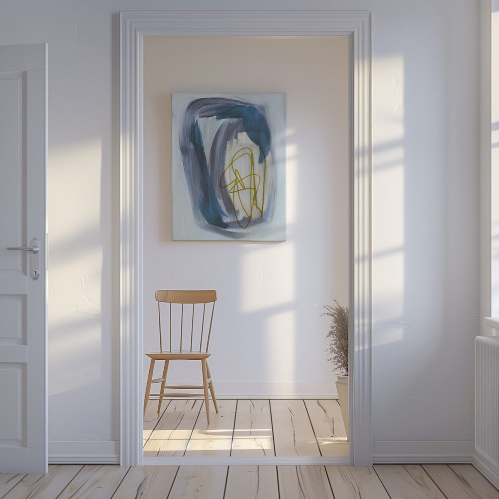 Abstract Brush Strokes 156X | Canvas