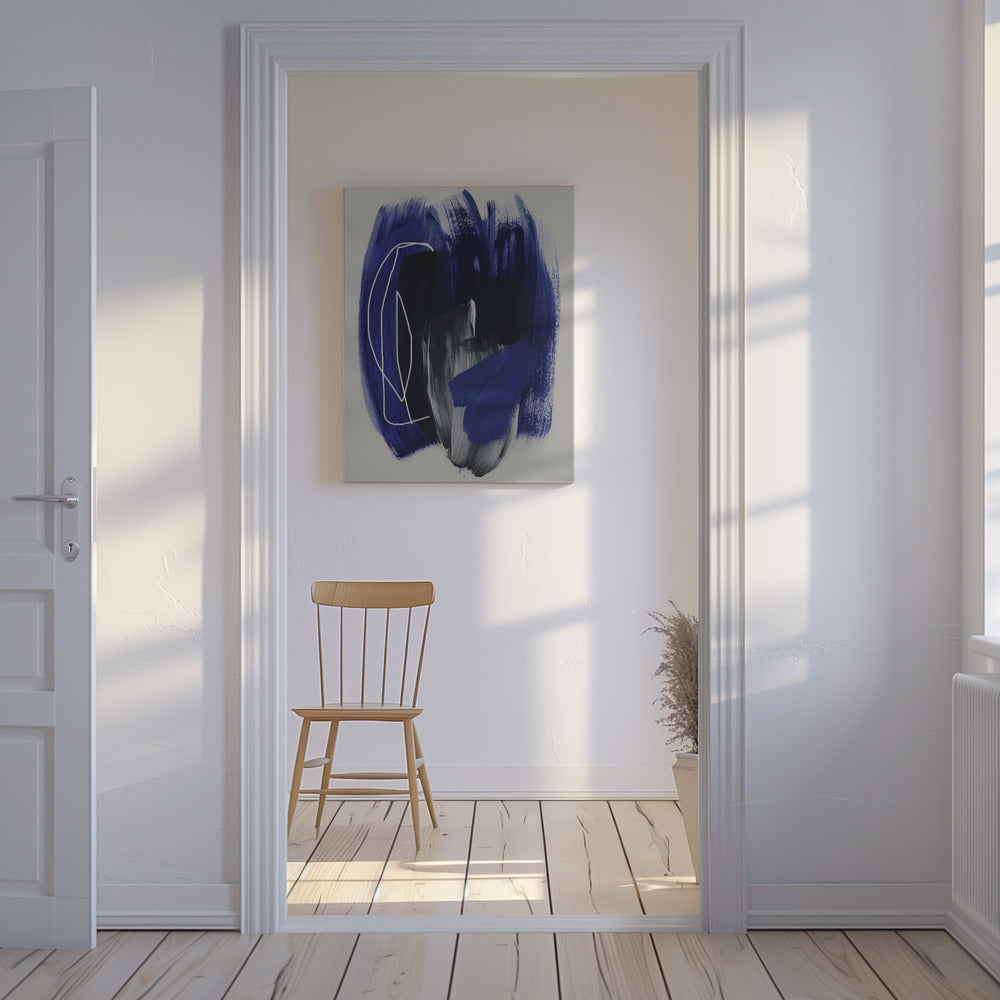 Abstract Brush Strokes 158 | Canvas