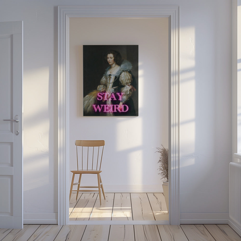 Stayweird Ratioiso | Canvas