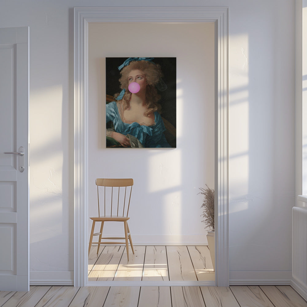 Bubblegumblue Ratioiso | Canvas